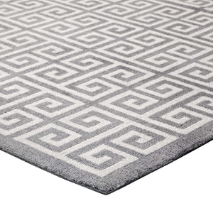 ModwayModway Freydis Greek Key 8x10 Area Rug R-1013-810 R-1013B-810- BetterPatio.com