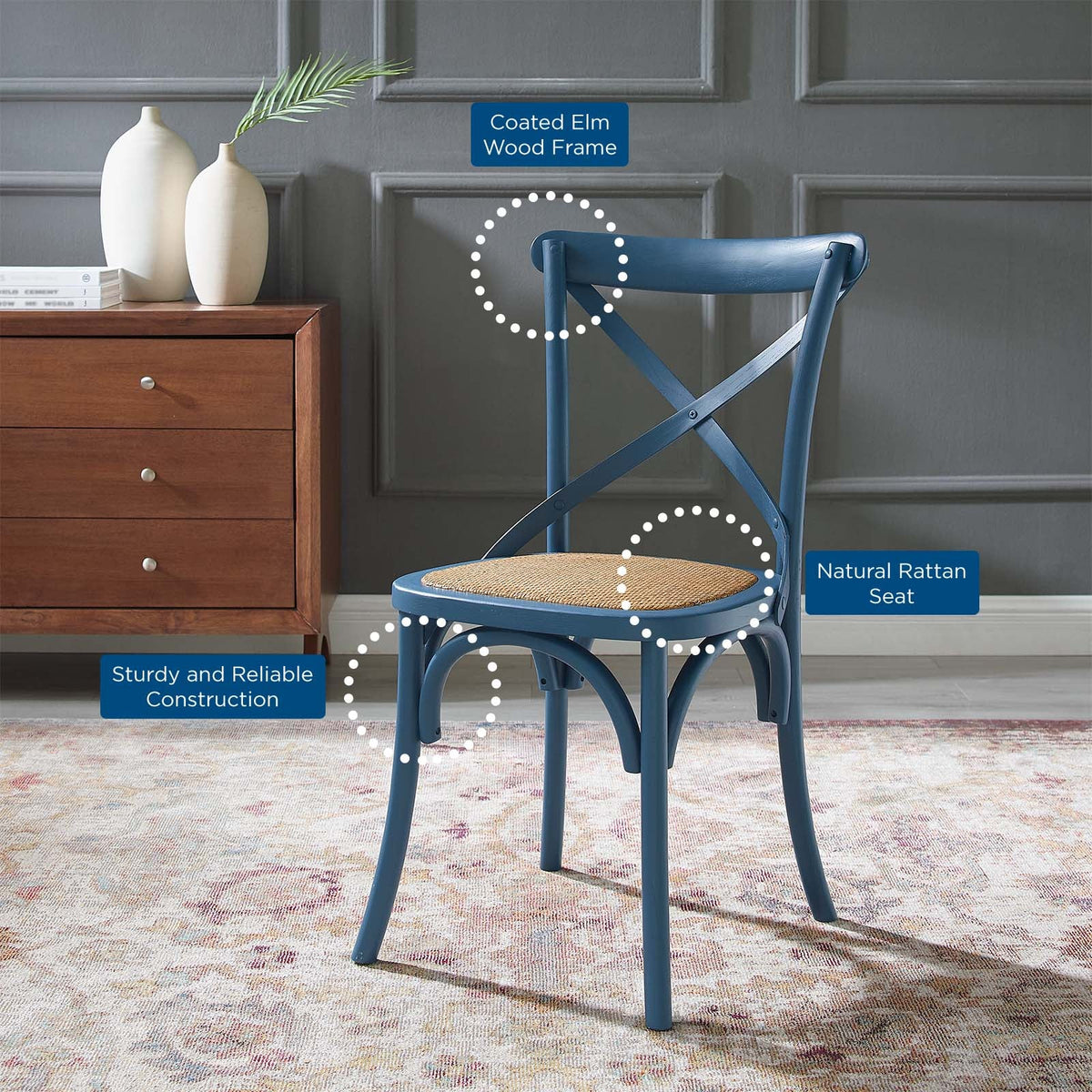 Modway gear dining side chair sale