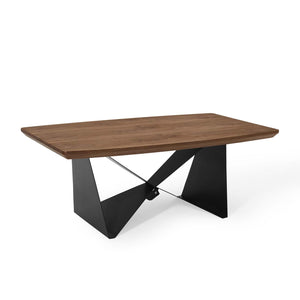 ModwayModway Gemini Coffee Table EEI-3889 EEI-3889-WAL- BetterPatio.com