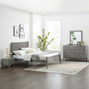 ModwayModway Georgia 4 Piece Queen Bedroom Set MOD-6366 MOD-6366-GRY-SET- BetterPatio.com