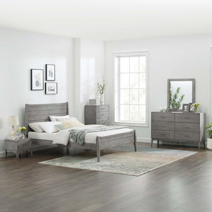 ModwayModway Georgia 5 Piece King Bedroom Set MOD-6723 MOD-6723-GRY-SET- BetterPatio.com