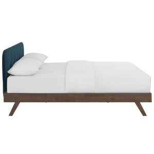 ModwayModway Gianna Queen Upholstered Polyester Fabric Platform Bed MOD-6004 MOD-6004-BLU- BetterPatio.com