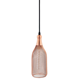 ModwayModway Glimmer Bottle-Shaped Rose Gold Pendant Light EEI-2900 EEI-2900- BetterPatio.com