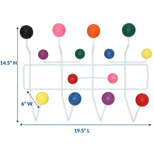 ModwayModway Gumball Coat Rack EEI-216 EEI-216-MULTI- BetterPatio.com