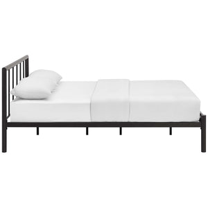 ModwayModway Gwen Full Bed Frame MOD-5544 MOD-5544-BRN-SET- BetterPatio.com