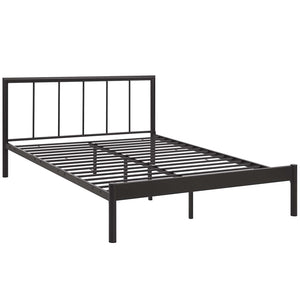 ModwayModway Gwen Full Bed Frame MOD-5544 MOD-5544-BRN-SET- BetterPatio.com