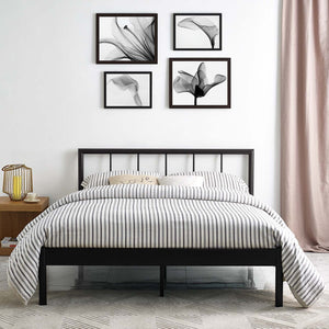 ModwayModway Gwen Full Bed Frame MOD-5544 MOD-5544-BRN-SET- BetterPatio.com