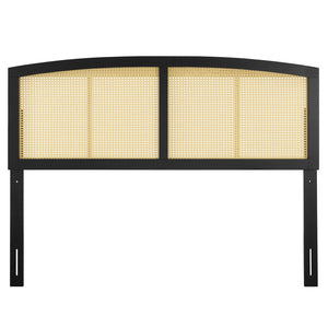 ModwayModway Halcyon Cane Full Headboard MOD-6203 MOD-6203-BLK- BetterPatio.com