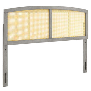 ModwayModway Halcyon Cane Full Headboard MOD-6203 MOD-6203-GRY- BetterPatio.com