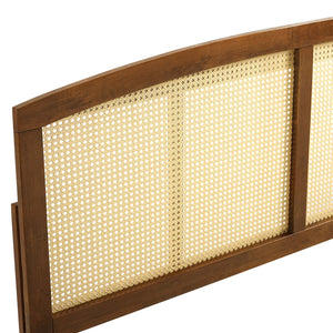 ModwayModway Halcyon Cane Full Headboard MOD-6203 MOD-6203-WAL- BetterPatio.com