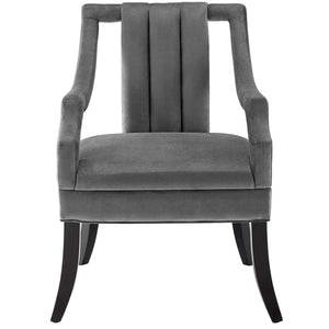 ModwayModway Harken Accent Chair Performance Velvet Set of 2 EEI-4429 EEI-4429-GRY- BetterPatio.com