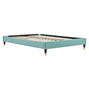 ModwayModway Harlow King Performance Velvet Platform Bed Frame MOD-6271 MOD-6271-MIN- BetterPatio.com