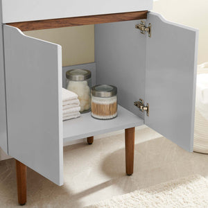 ModwayModway Harvest 24" Bathroom Vanity Cabinet (Sink Basin Not Included) EEI-3918 EEI-3918-GRY-WAL- BetterPatio.com