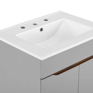 ModwayModway Harvest Bathroom Vanity EEI-3633 EEI-3633-GRY-WHI- BetterPatio.com