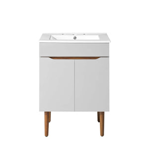 ModwayModway Harvest Bathroom Vanity EEI-3633 EEI-3633-GRY-WHI- BetterPatio.com