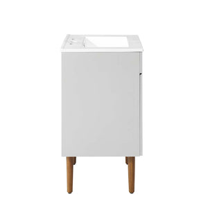 ModwayModway Harvest Bathroom Vanity EEI-3633 EEI-3633-GRY-WHI- BetterPatio.com