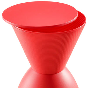 ModwayModway Haste Stool EEI-1699 EEI-1699-RED- BetterPatio.com