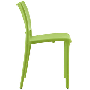 ModwayModway Hipster Dining Side Chair EEI-1703 EEI-1703-GRN- BetterPatio.com