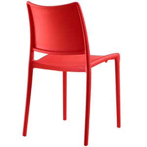 ModwayModway Hipster Dining Side Chair EEI-1703 EEI-1703-RED- BetterPatio.com