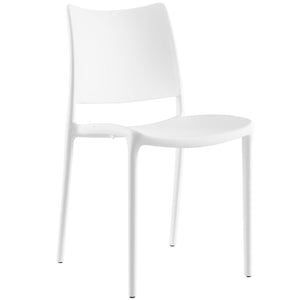 ModwayModway Hipster Dining Side Chair EEI-1703 EEI-1703-WHI- BetterPatio.com