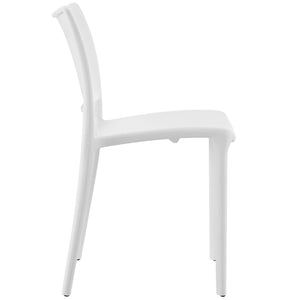 ModwayModway Hipster Dining Side Chair EEI-1703 EEI-1703-WHI- BetterPatio.com