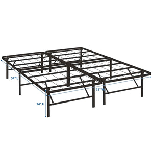 ModwayModway Horizon Full Stainless Steel Bed Frame MOD-5428 MOD-5428-BRN- BetterPatio.com