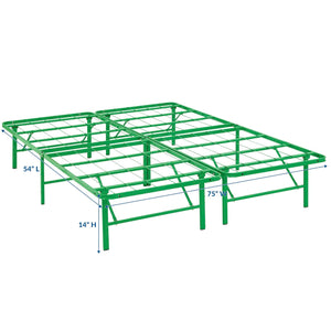 ModwayModway Horizon Full Stainless Steel Bed Frame MOD-5428 MOD-5428-GRN- BetterPatio.com