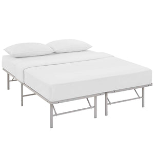 ModwayModway Horizon Full Stainless Steel Bed Frame MOD-5428 MOD-5428-GRY- BetterPatio.com