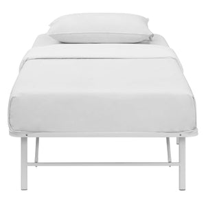 ModwayModway Horizon Twin Stainless Steel Bed Frame MOD-5427 MOD-5427-WHI- BetterPatio.com