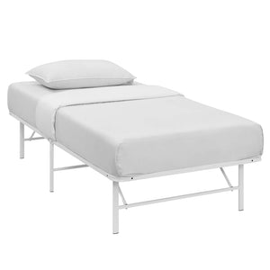 ModwayModway Horizon Twin Stainless Steel Bed Frame MOD-5427 MOD-5427-WHI- BetterPatio.com