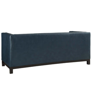 ModwayModway Imperial Bonded Leather Sofa EEI-1421 EEI-1421-BLU- BetterPatio.com