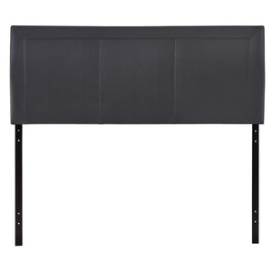 ModwayModway Isabella Queen Upholstered Vinyl Headboard MOD-5132 MOD-5132-BLK- BetterPatio.com