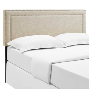 ModwayModway Jessamine King Upholstered Fabric Headboard MOD-5380 MOD-5380-BEI- BetterPatio.com