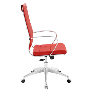 ModwayModway Jive Highback Office Chair EEI-4135 EEI-4135-RED- BetterPatio.com