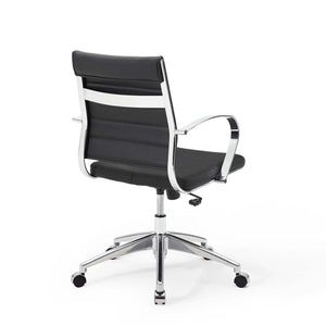 ModwayModway Jive Mid Back Office Chair EEI-4136 EEI-4136-BLK- BetterPatio.com