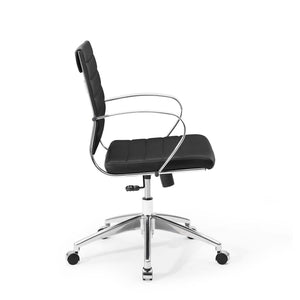 ModwayModway Jive Mid Back Office Chair EEI-4136 EEI-4136-BLK- BetterPatio.com