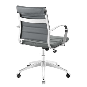 ModwayModway Jive Mid Back Office Chair EEI-4136 EEI-4136-GRY- BetterPatio.com