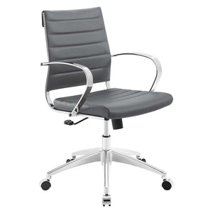 ModwayModway Jive Mid Back Office Chair EEI-4136 EEI-4136-GRY- BetterPatio.com