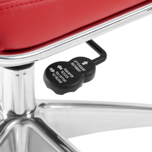 ModwayModway Jive Mid Back Office Chair EEI-4136 EEI-4136-RED- BetterPatio.com