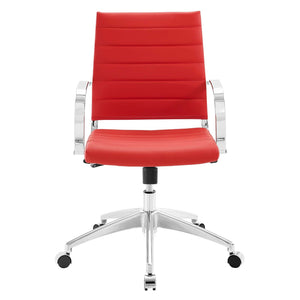 ModwayModway Jive Mid Back Office Chair EEI-4136 EEI-4136-RED- BetterPatio.com