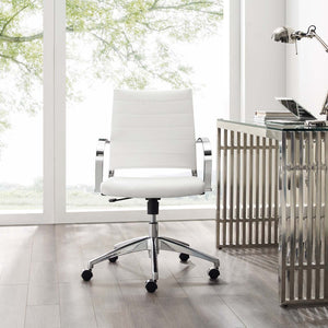 ModwayModway Jive Mid Back Office Chair EEI-4136 EEI-4136-WHI- BetterPatio.com