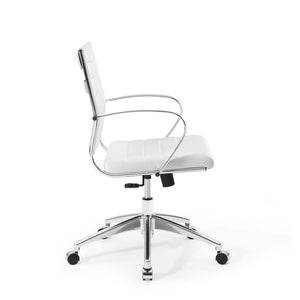 ModwayModway Jive Mid Back Office Chair EEI-4136 EEI-4136-WHI- BetterPatio.com