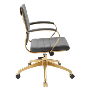 ModwayModway Jive Mid Back Performance Velvet Office Chair EEI-4281 EEI-4281-GRY- BetterPatio.com