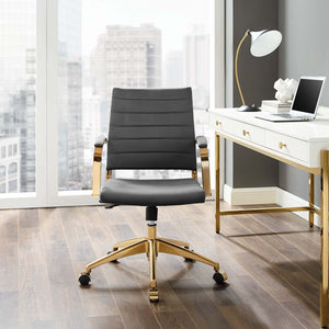 ModwayModway Jive Mid Back Performance Velvet Office Chair EEI-4281 EEI-4281-GRY- BetterPatio.com