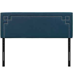 ModwayModway Josie King Upholstered Fabric Headboard MOD-5404 MOD-5404-AZU- BetterPatio.com