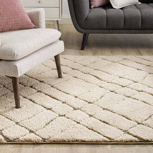 ModwayModway Jubilant Verona Abstract Geometric 5x8 Shag Area Rug R-1149-58 R-1149A-58- BetterPatio.com