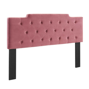 ModwayModway Juliet Tufted Full/Queen Performance Velvet Headboard MOD-6185 MOD-6185-DUS- BetterPatio.com