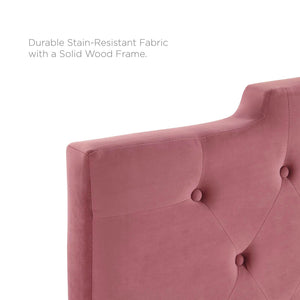 ModwayModway Juliet Tufted Full/Queen Performance Velvet Headboard MOD-6185 MOD-6185-DUS- BetterPatio.com