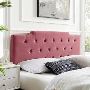 ModwayModway Juliet Tufted King/California King Performance Velvet Headboard MOD-6186 MOD-6186-DUS- BetterPatio.com