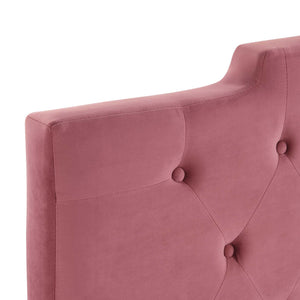 ModwayModway Juliet Tufted King/California King Performance Velvet Headboard MOD-6186 MOD-6186-DUS- BetterPatio.com